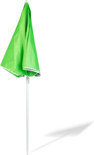 Grande ombrellone da giardino 155 × 135 cm verde