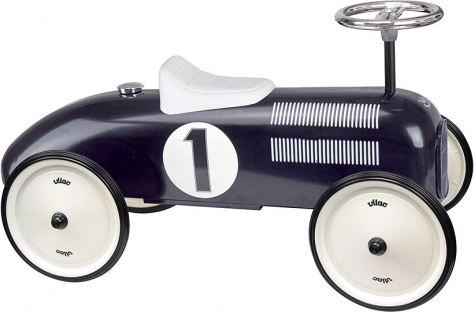 Vilac vintage ride-on for children – black