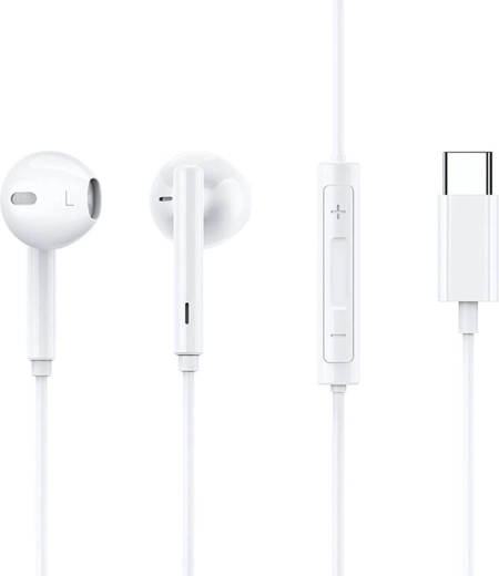 Wired USB‑C Earphones MCDODO HP-7500, White