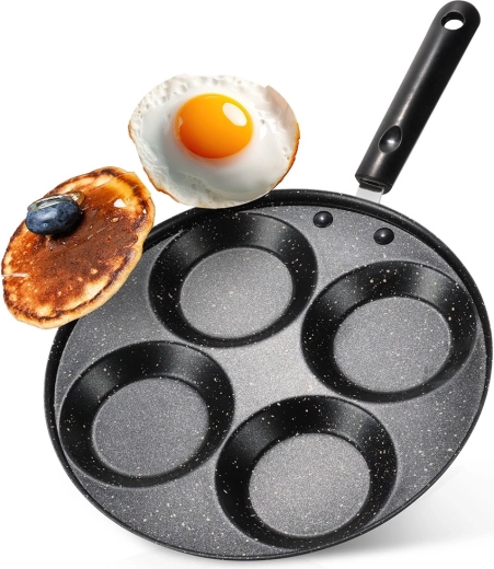 Granite Egg Pan with 4 Holes BASIC LINE 24 cm