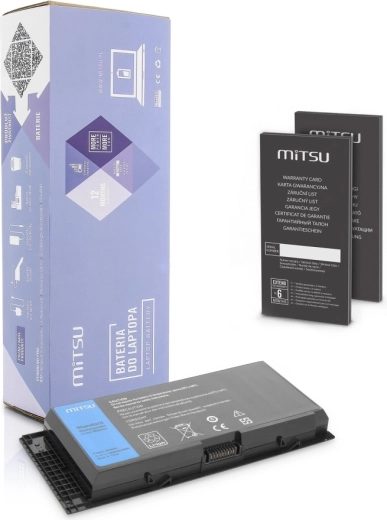 Batterie Mitsu pour Dell Precision M6600 et M6800 (4400 mAh, 49 Wh)