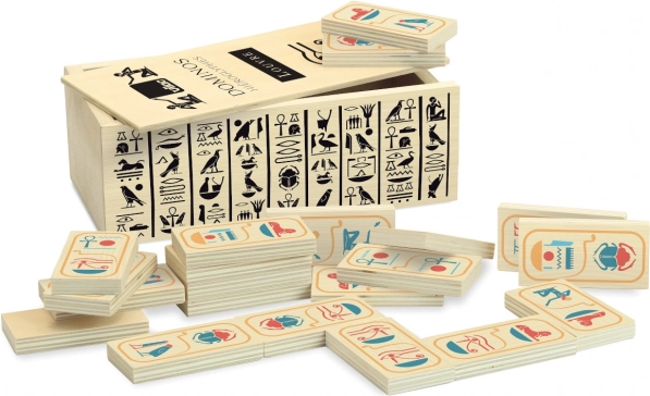 Vilac domino con geroglifici