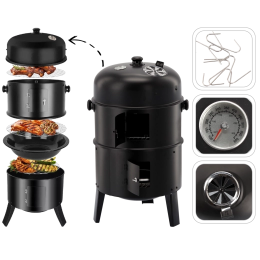 Two grates and convenient door access