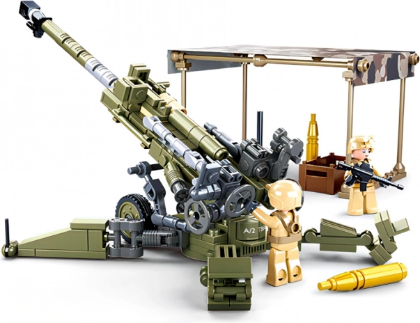 Sluban Building Set Cannon M777 Howitzer