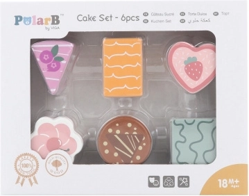 Dolcetti di legno – set da 6 pezzi