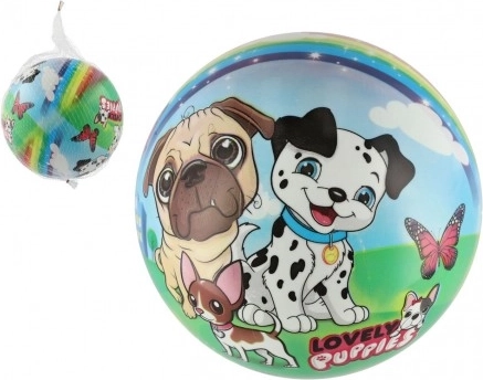 Ball with dog motif 23 cm