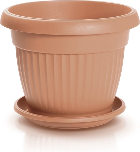 Idéale comme soucoupe pour pot de fleurs