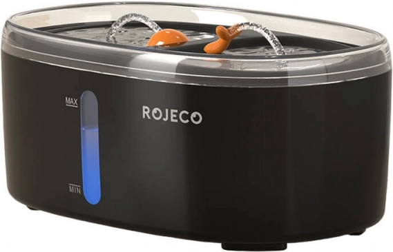 Rojeco 2.5 L Pet Water Fountain (Black)