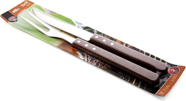 Zweizinkige Gabel für sicheren Halt