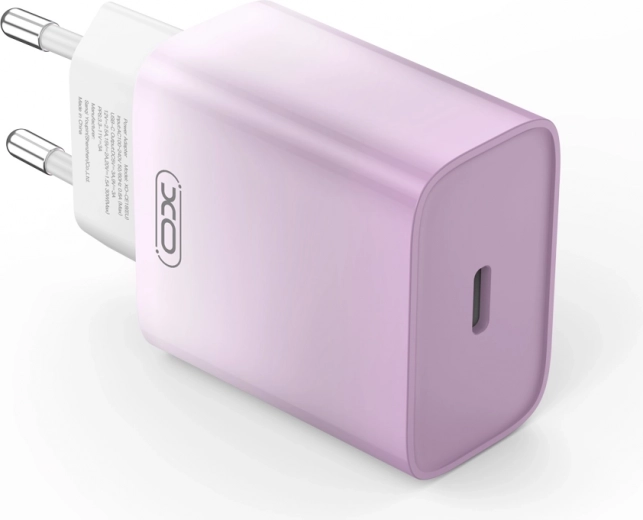 XO 30 W USB‑C PD Wall Charger, Purple