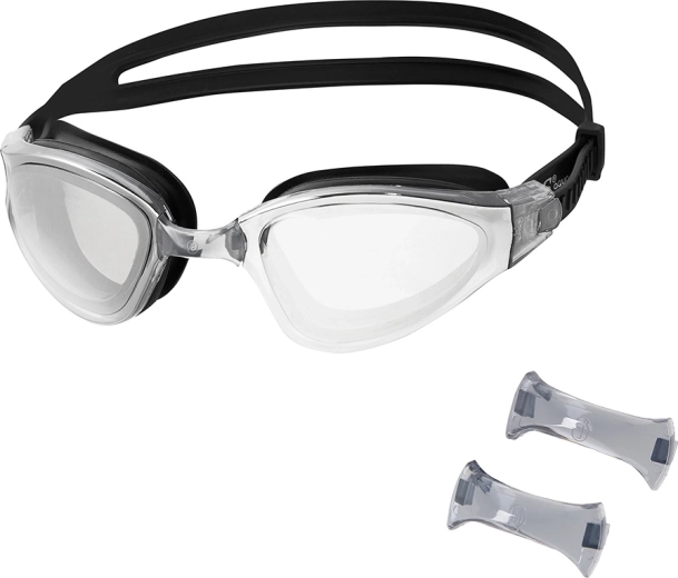 NILS Aqua swimming goggles black