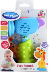 Playgro cheerful hammer with sounds and lights