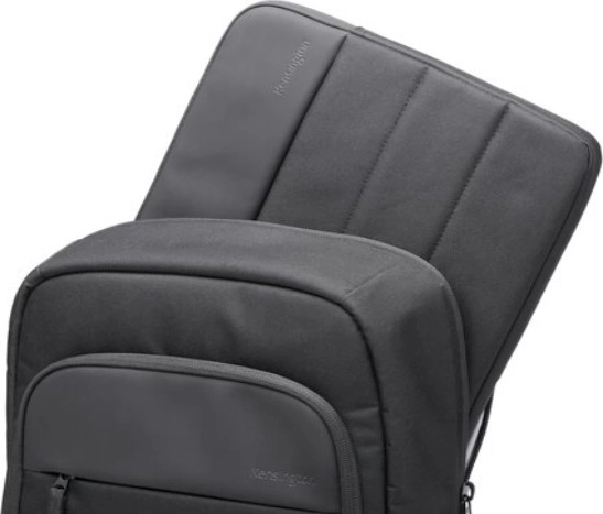 Secure compartment for laptops up to 16″