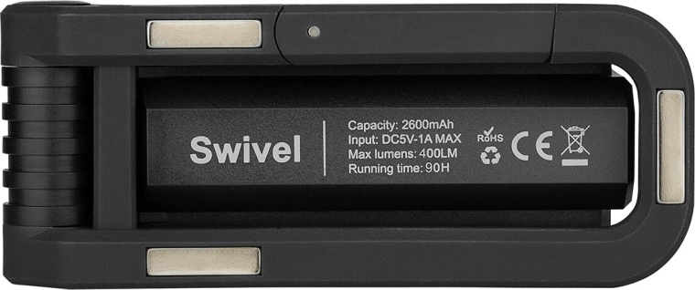 Magnetic, 180° rotating stand