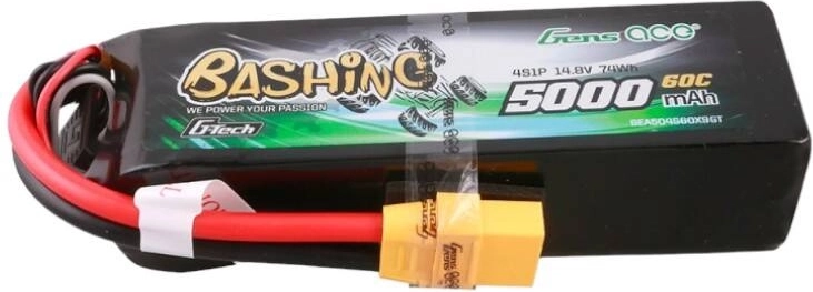 Batteria Lipo Gens Ace 5000mAh 14,8V con connettore XT90