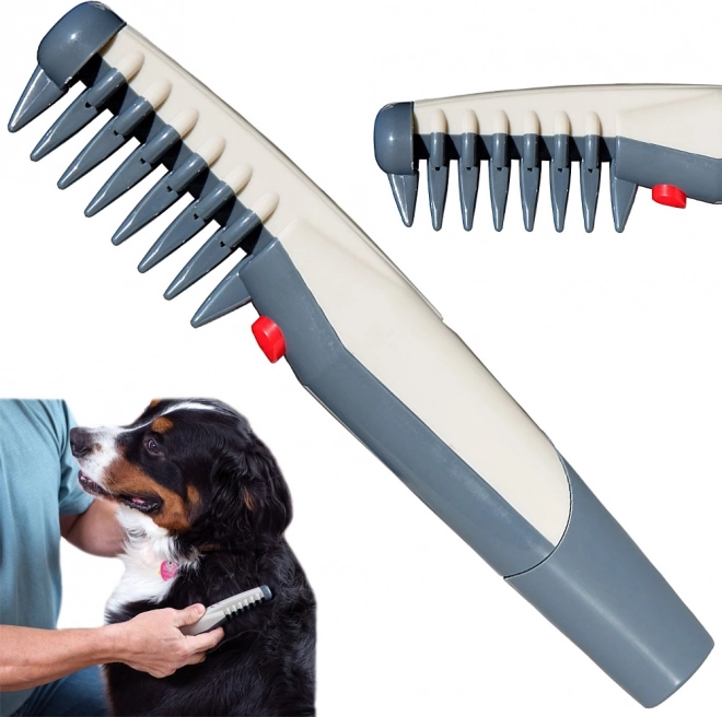 Electric Comb for Detangling Pet Fur for Dogs and Cats