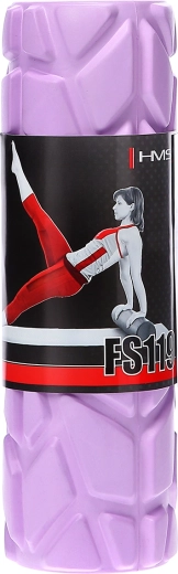 HMS Massage Foam Roller 30 cm Purple