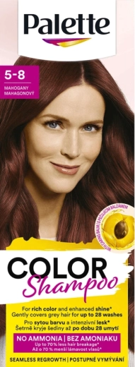 Palette Color Shampoo 5-8 mogano, 50 ml