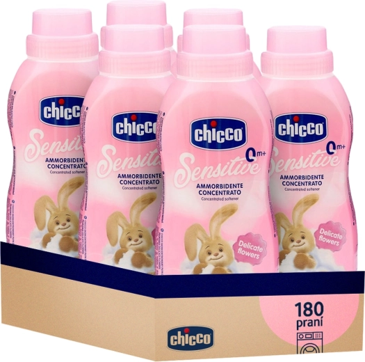 Chicco Baby Sensitive koncentrált öblítő Virágos ölelés 750 ml – 6 db