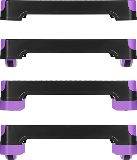 Two-level height adjustment for precise workout targeting
