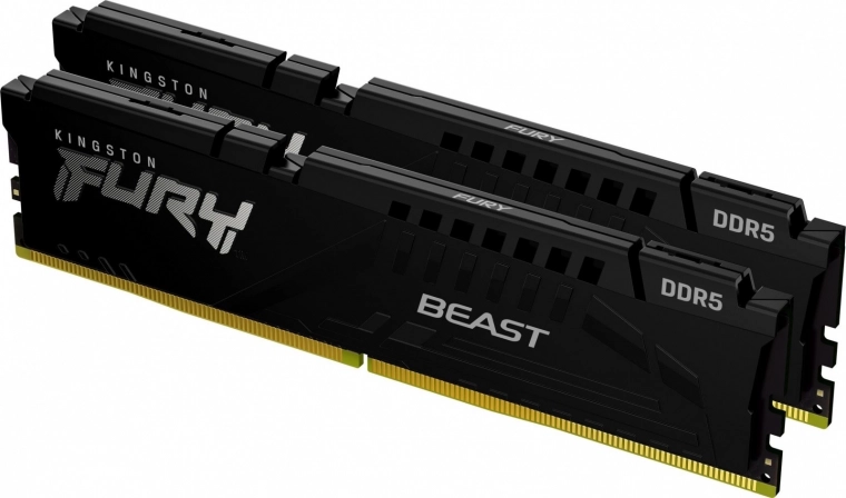 Kingston FURY Beast DDR5 16 GB (2×8 GB) 5200 MHz CL40 črna