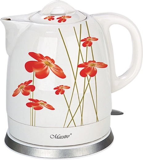 Bollitore elettrico in ceramica 1,5 l 1200 W MAESTRO