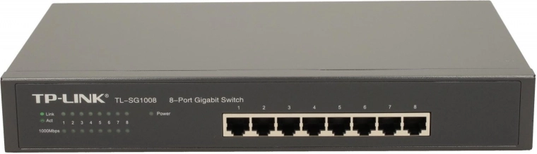 Switch Gigabit TP-Link TL-SG1008 8-Port
