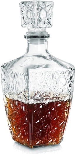 Staklena karafa za viski 830 ml