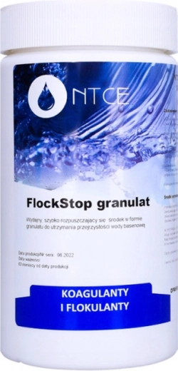 FlockStop granulat do koagulacji wody w basenie 1 kg