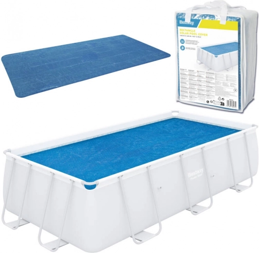 BESTWAY Solar Cover for Rectangular Pools 3.80 × 1.80 m