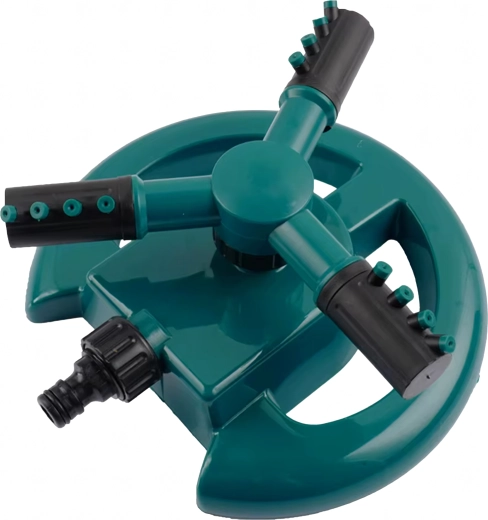 Testa a tre bracci con ugelli regolabili