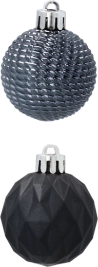 Stylish anthracite for a modern Christmas