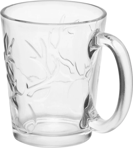 Verre transparent et fond stable
