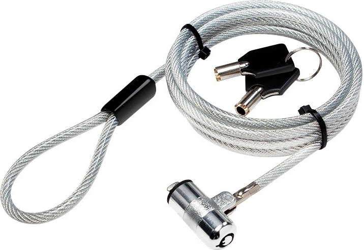 Cavo di sicurezza, chiave, 1,8 m per ultrabook