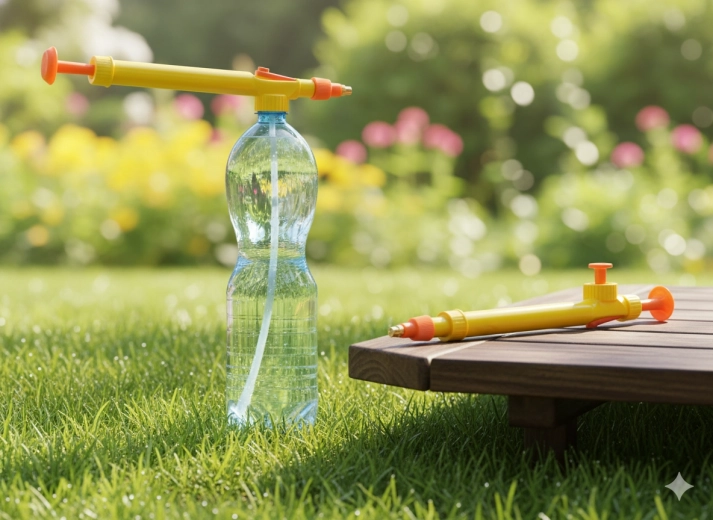 Installation rapide sur bouteille PET