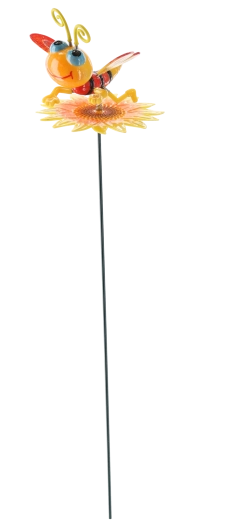 Adorable bee on a flower