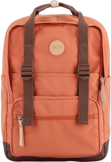 HIMAWARI 15'' laptop backpack orange
