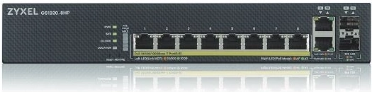 Interruttore Zyxel GS1920-8HPv2 10Port Gbit 2xGb 130W PoE