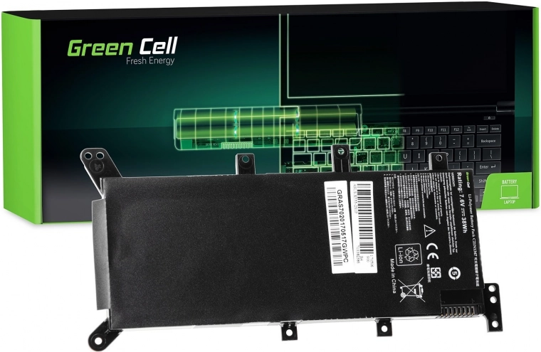 Akkumulátor ASUS R556-hoz 7,6 V 4000 mAh GREENCELL