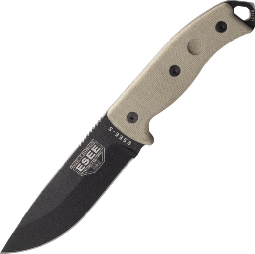 ESEE Model 5 overlevelseskniv med Kydex-skede