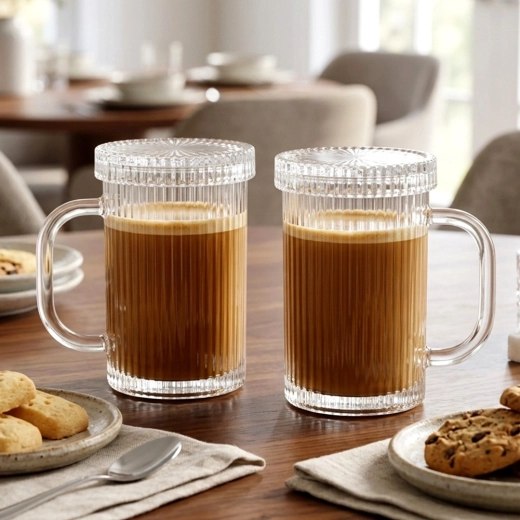 Set of 2 pieces for tea and coffee