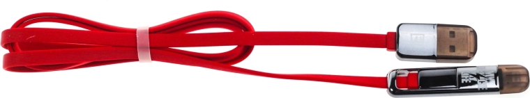 Flat tangle-resistant cable