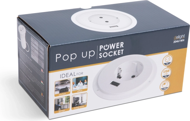 Presa e porta USB in un unico prodotto
