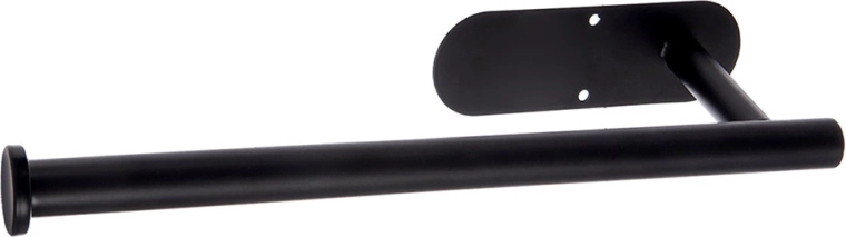 Durable black metal construction