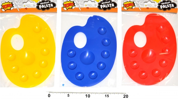 Plastic Painting Palette