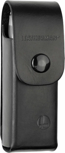 Custodia in pelle standard Leatherman 10,6 cm nera