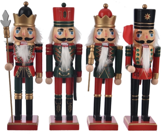 Wooden Nutcracker 25 cm (4 variants)