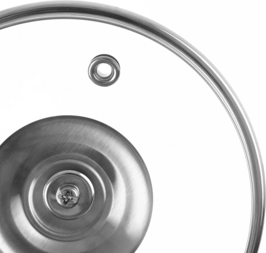 Stainless steel rim and handle for long life