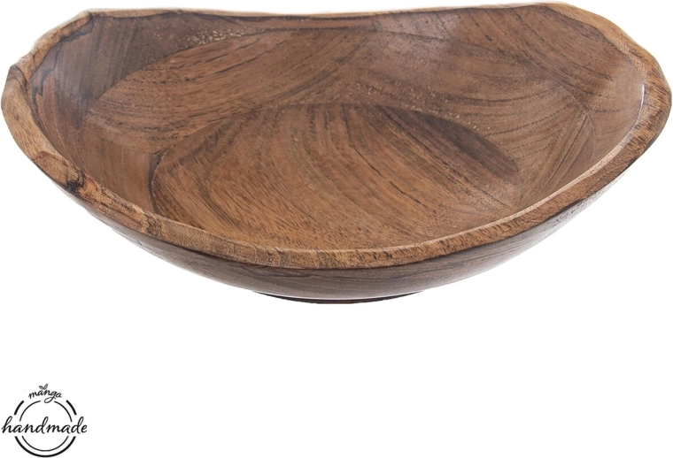 Holzschüssel aus Mangoholz, 30 cm, 1,6 l