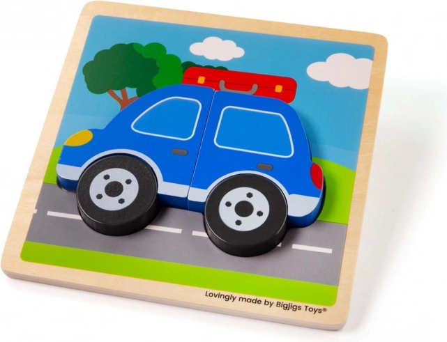 Insert Puzzle Car Bigjigs Toys